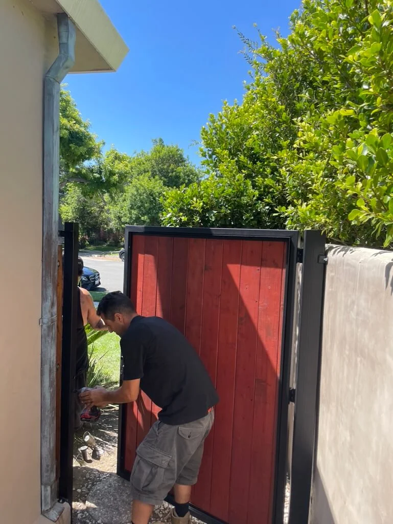 Garage door installation